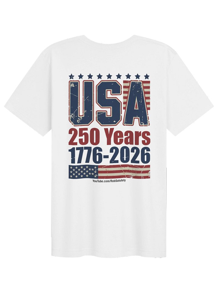 "USA 250 Years" Limited Design T-Shirt product image (2)