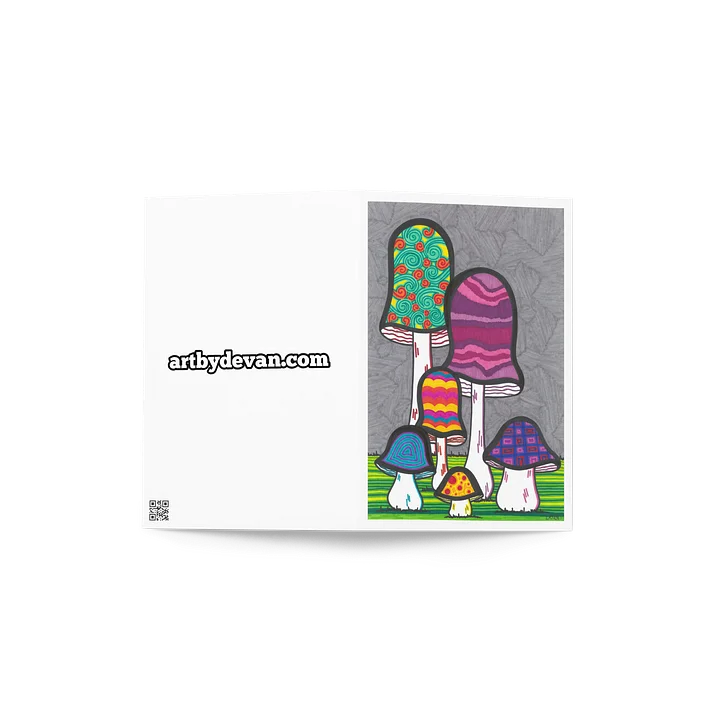 Art Card: Funky Mushrooms product image (2)