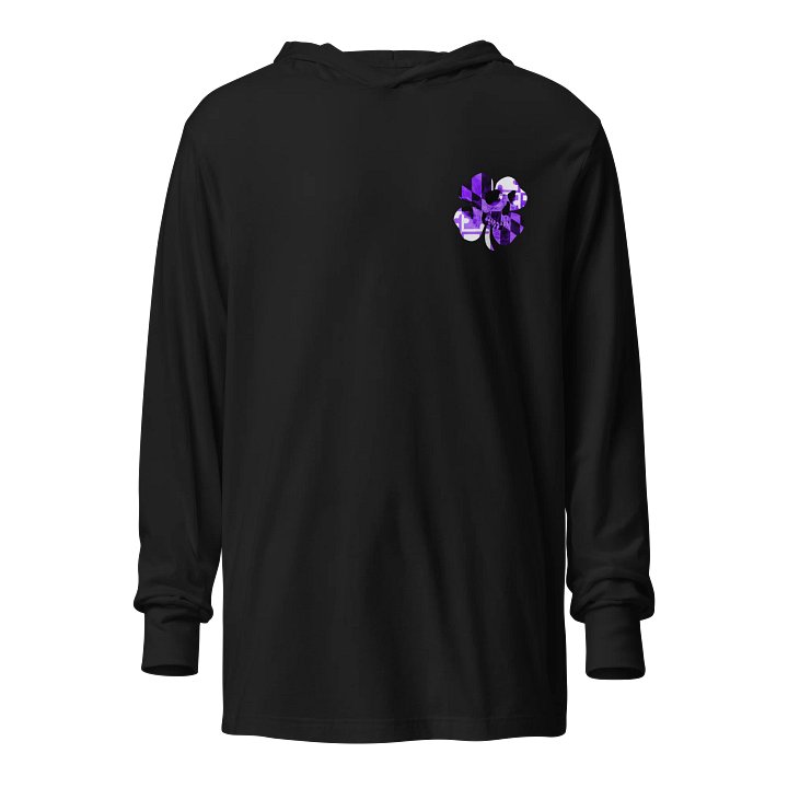 BLOODY RAVENS - Hooded Long Sleeve Tee product image (2)