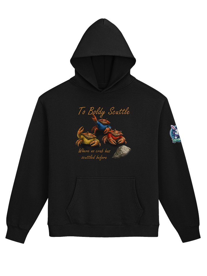 To Boldy Scuttle — Crab Crew Oversized Hoodie product image (6)