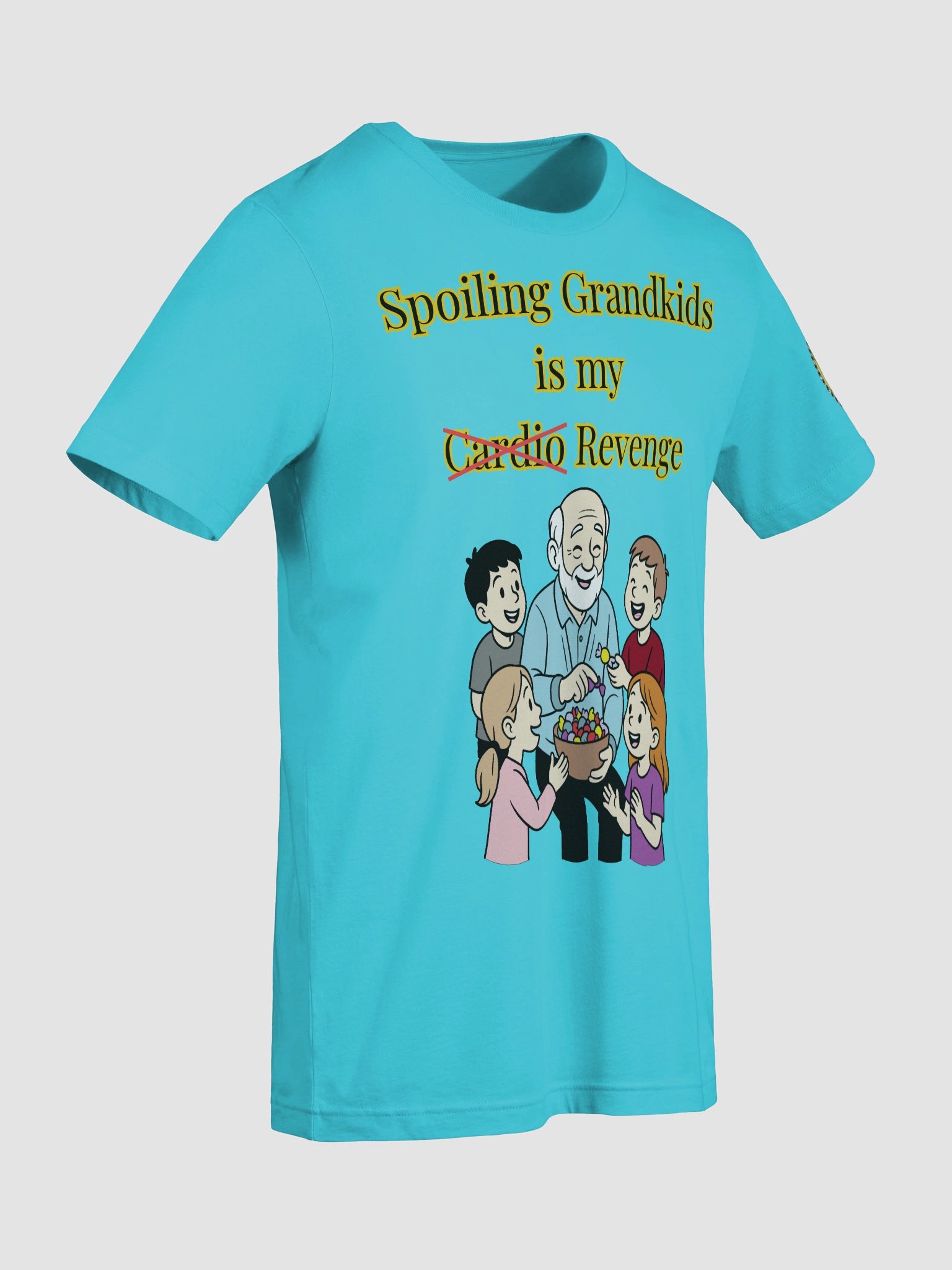 Spoiling Grandkids is my Cardio (Male) Bella+Canvas Supersoft T-Shirt Colors (6) product image (45)