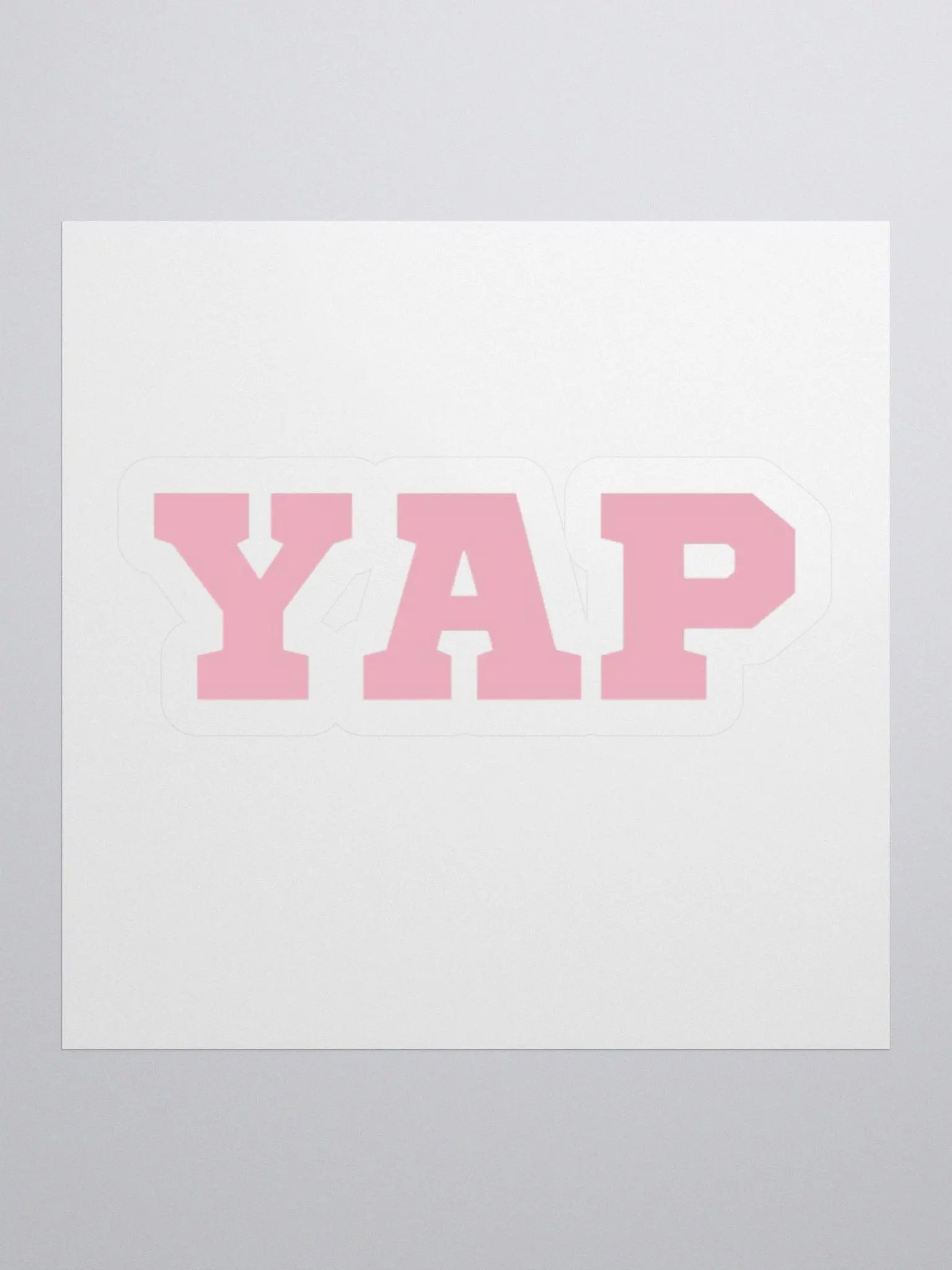YAP sticker product image (1)
