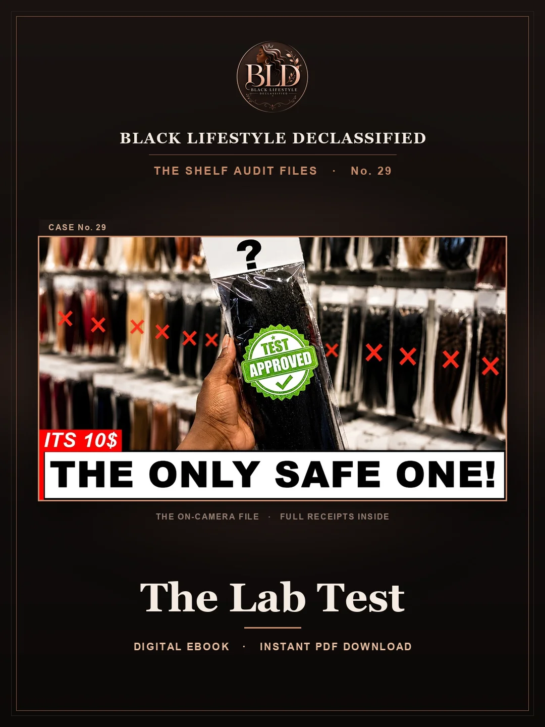 The Shelf Audit Files No. 29 — The Lab Test product image (1)