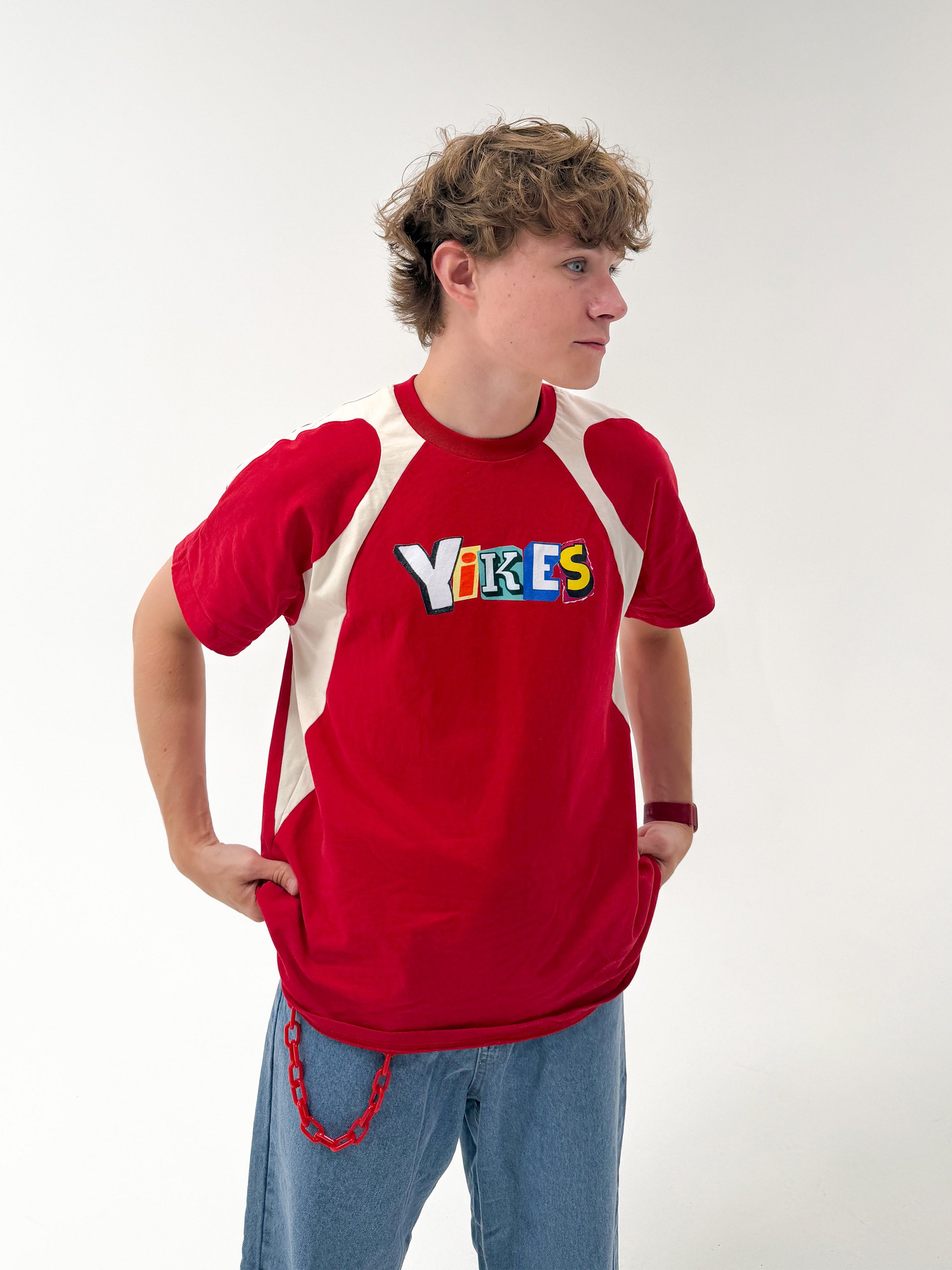 Retro Yikes Contrast Tee product image (4)