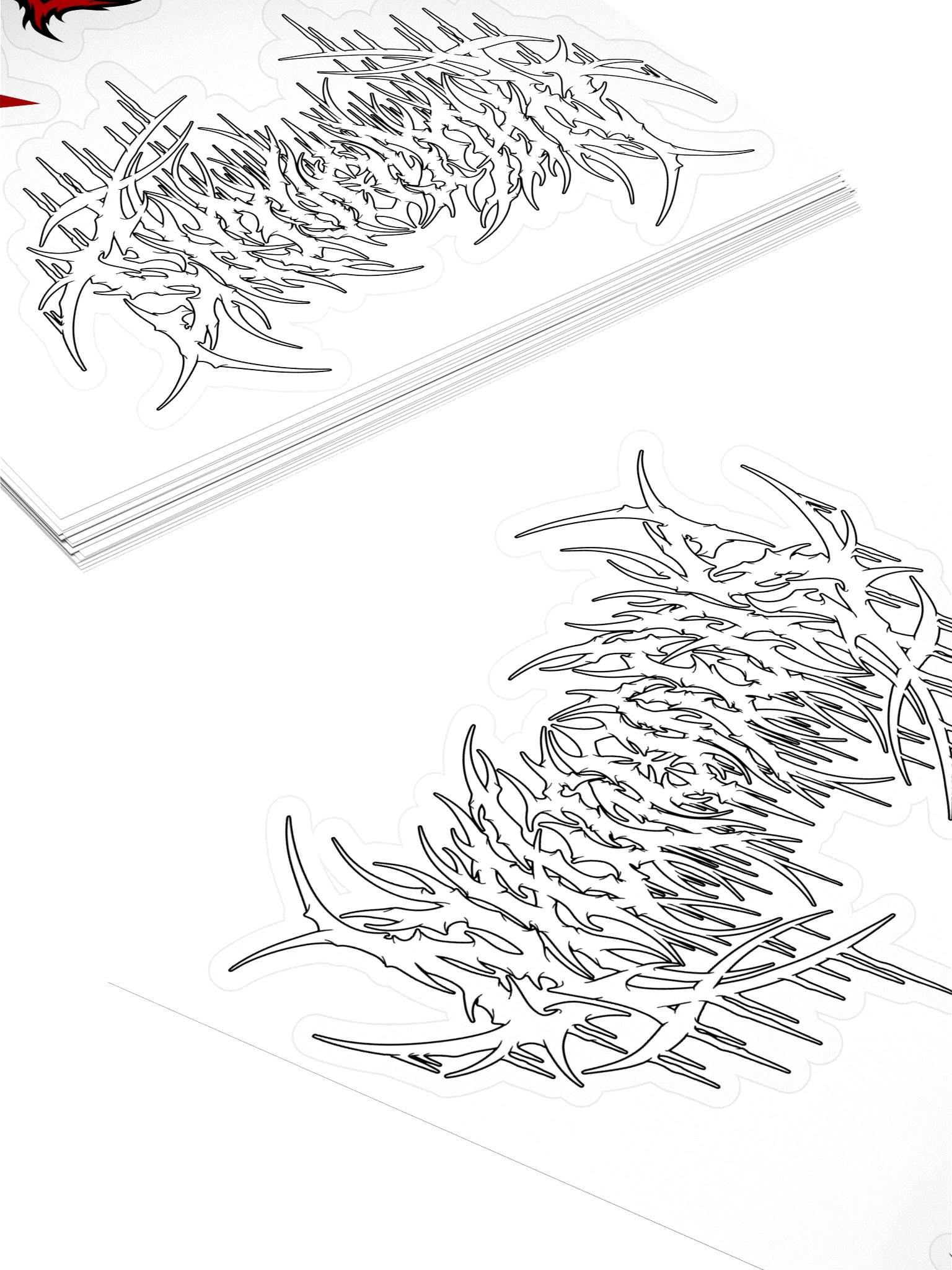 Nalgoticas Metal Sticker Bundle product image (4)