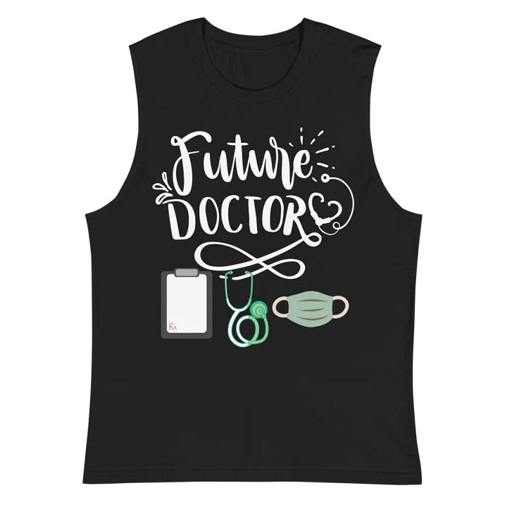 Rx Muscle Tank: Comfortable Medical-themed Apparel product image (2)