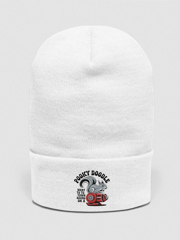 Futuristic Squirrel Cuffed Beanie product image (1)