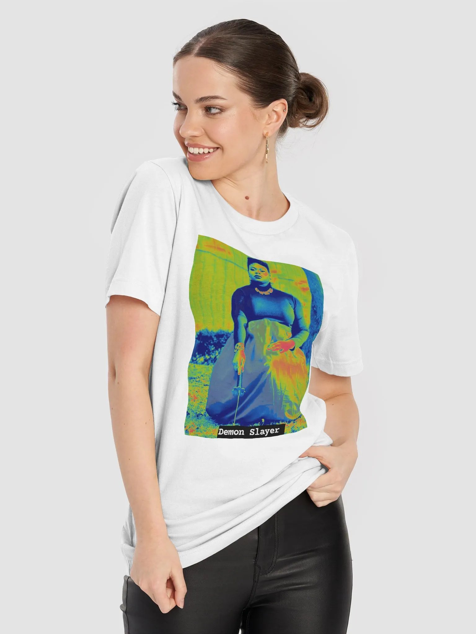 Demon Slayer Black Multi White product image (8)