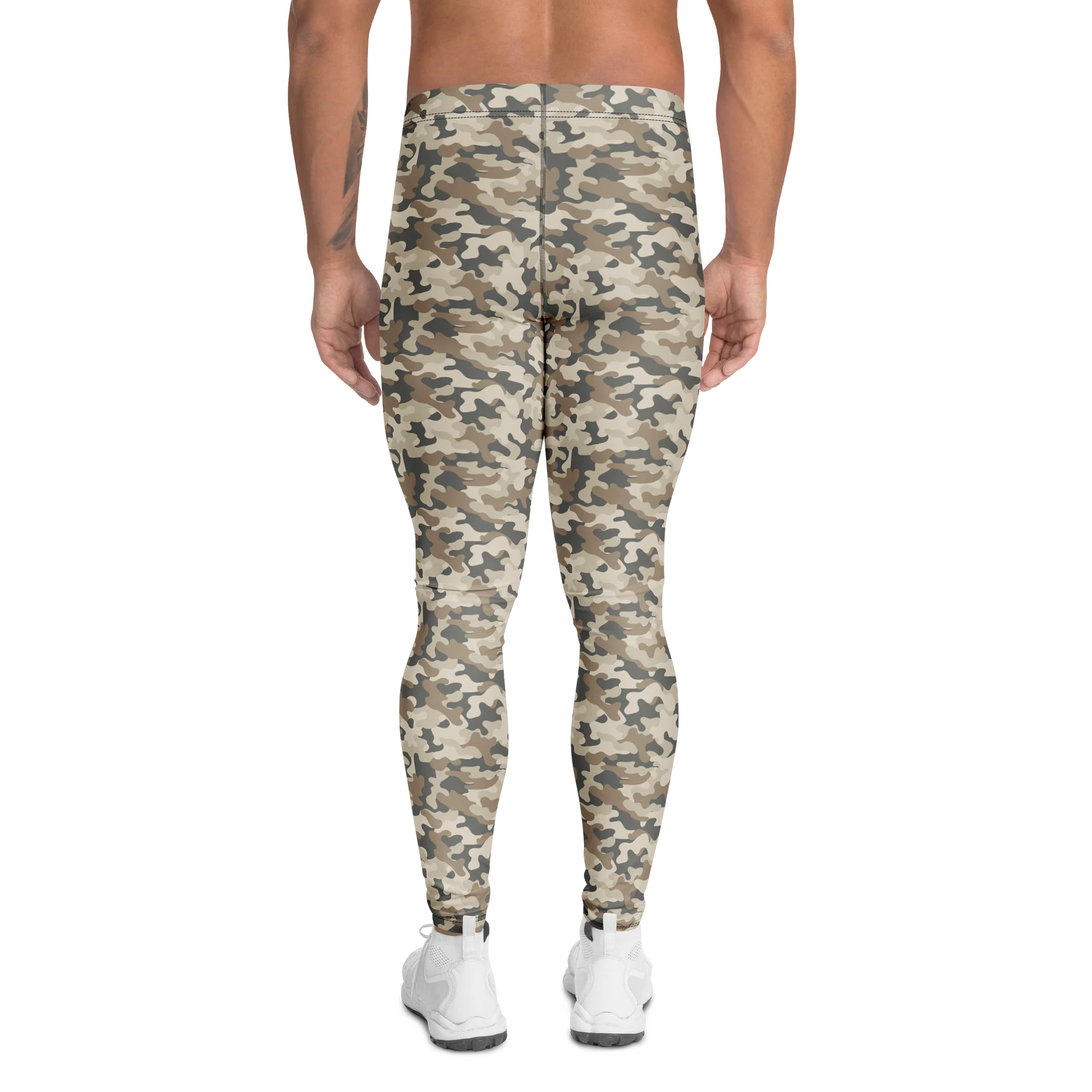 Comfortable Men’s Leggings with Camouflage Print product image (2)