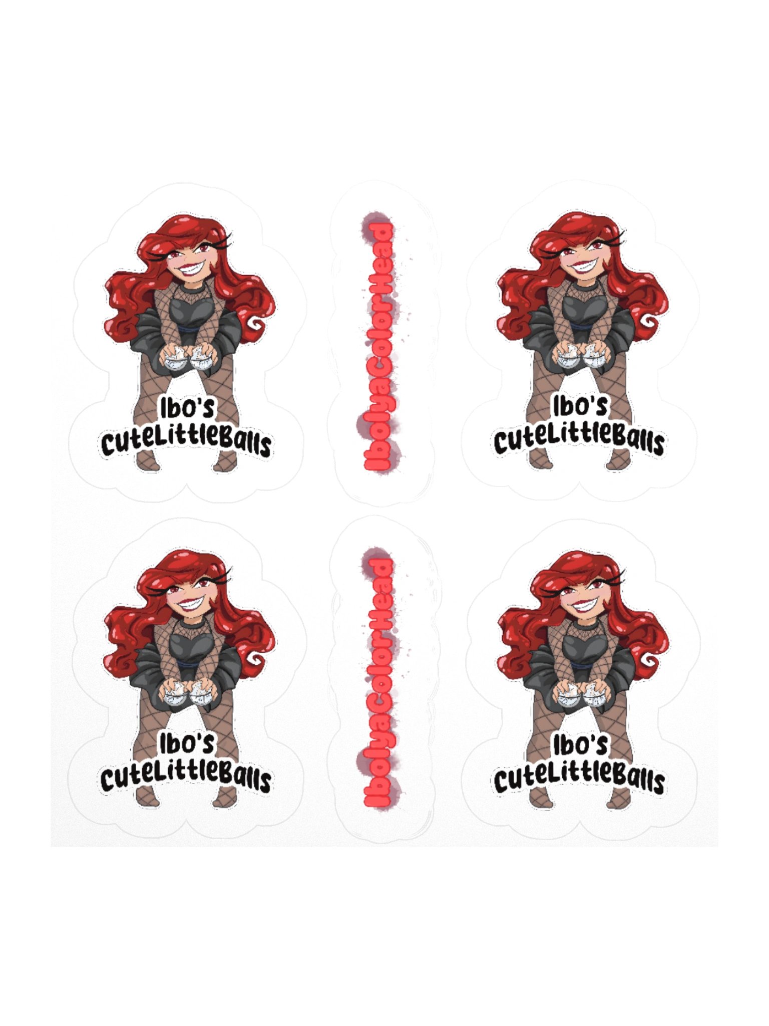 Ibo's CuteLittleBalls Stickers product image (1)