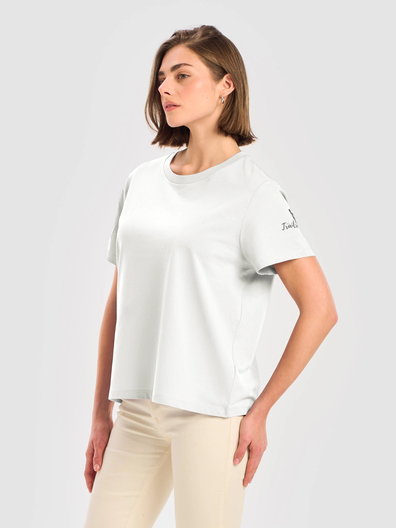ECO-Friendly & Organic Premium Quality-Women's T-Shirt with Trailsapiens logo product image (32)