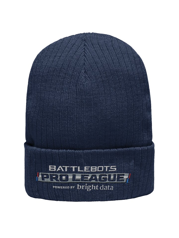 Battlebots Pro League Ribbed Beanie - BattleBots Elite Gear! product image (10)