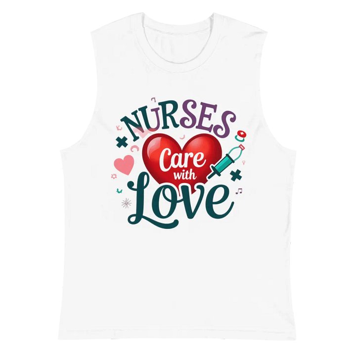 Nurse Love Muscle Tank product image (6)