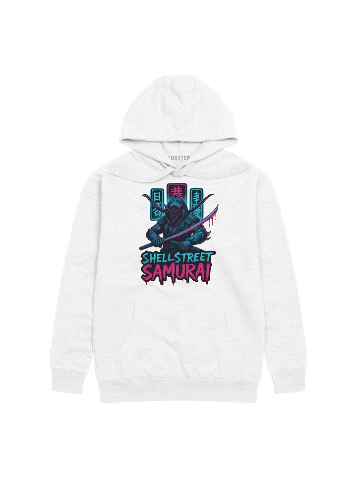 Shell Street Samurai Hoodie – Cyberpunk Lobster Graphic Unisex Hoodie product image (2)