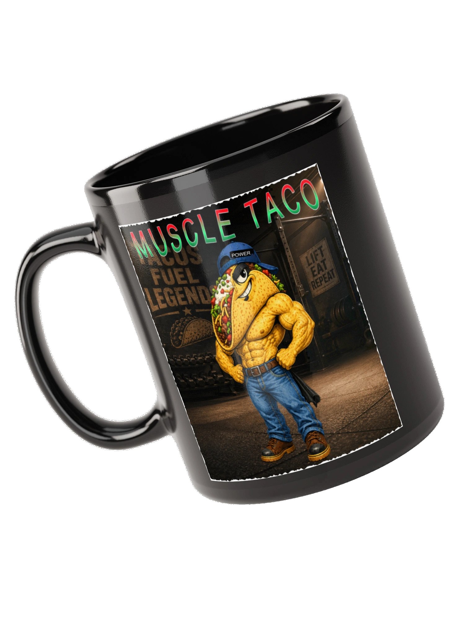 Muscle Taco Gym Mug - The Taco Family product image (9)