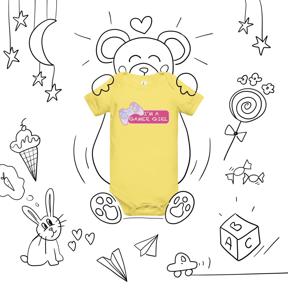 Baby Graphic One-Piece Gamer Girl product image (5)