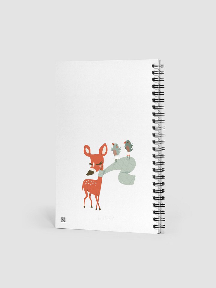 Winter Deer and friends notebook product image (2)