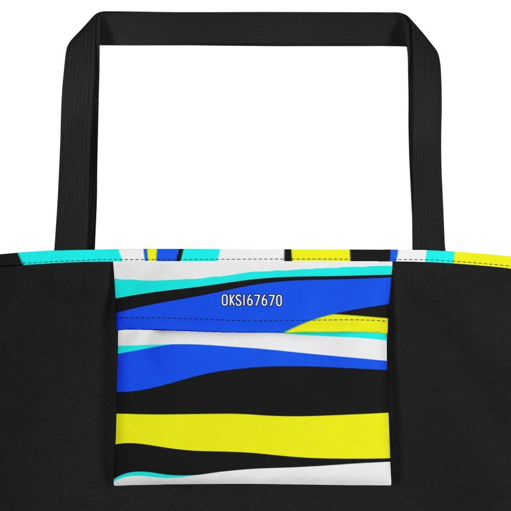 Vibrant Wave All-Over Tote Bag product image (2)