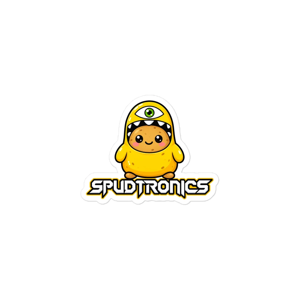 Spudtronics Kiss Cut Sticker product image (1)