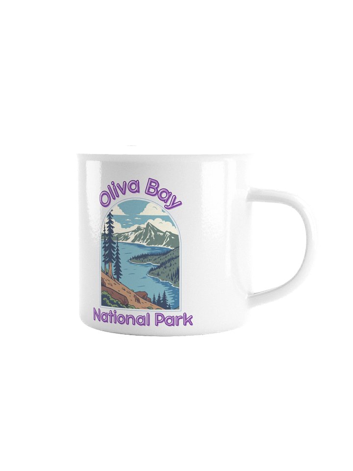 Oliva Bay National Park Enamel Camp Mug product image (1)