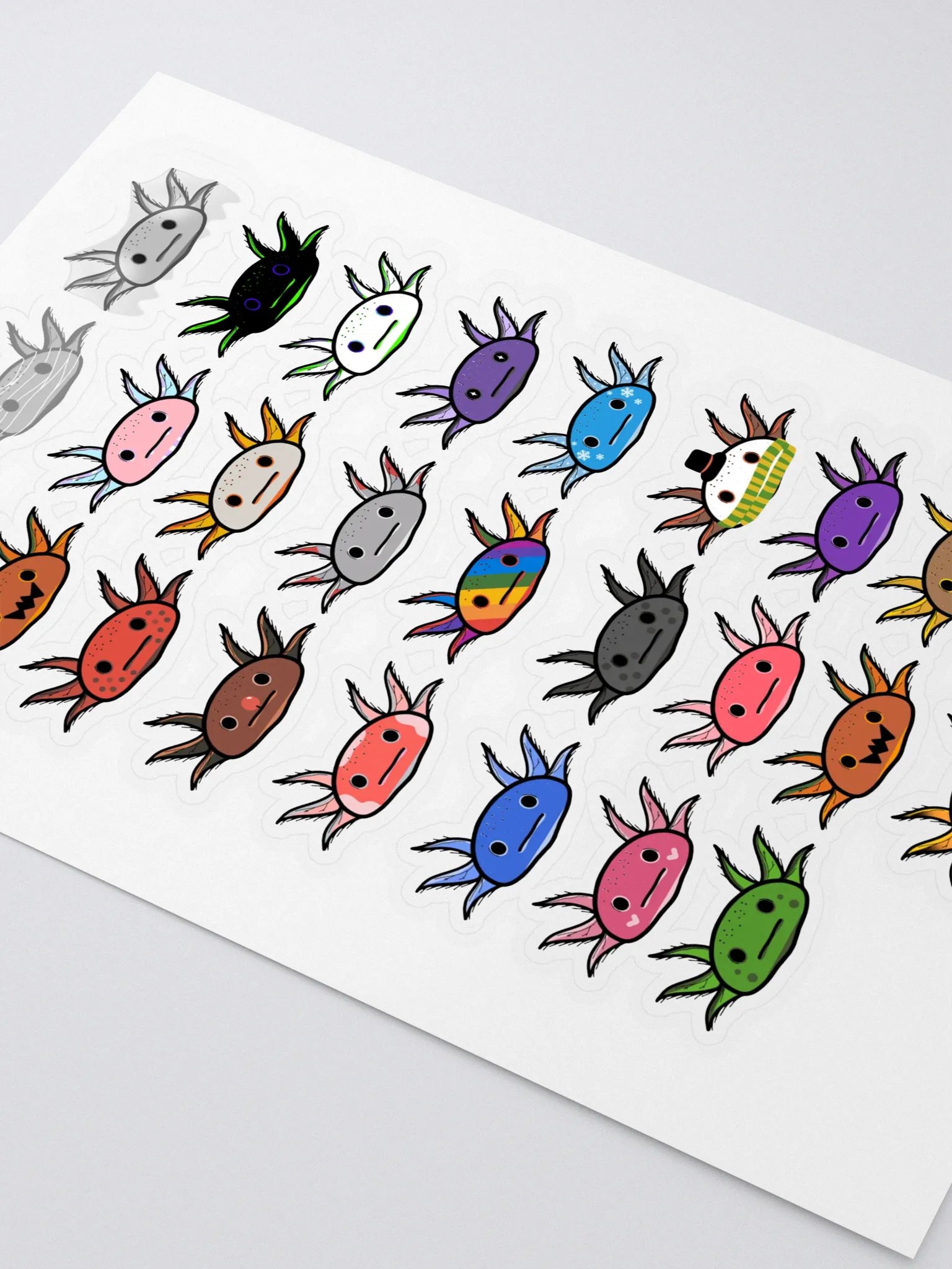 Axolotl Stickers product image (2)