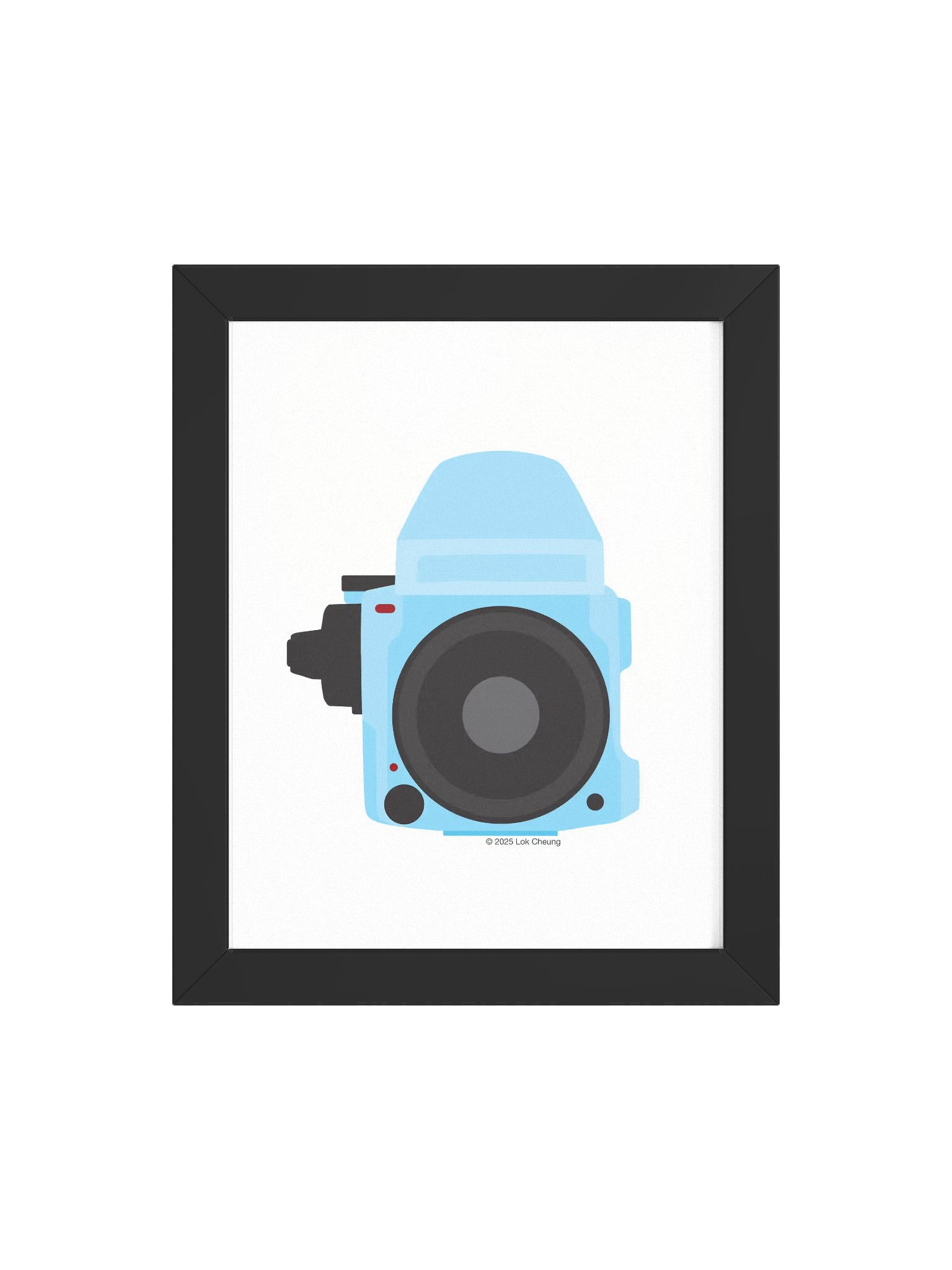M 645 Blue - Framed Poster product image (73)