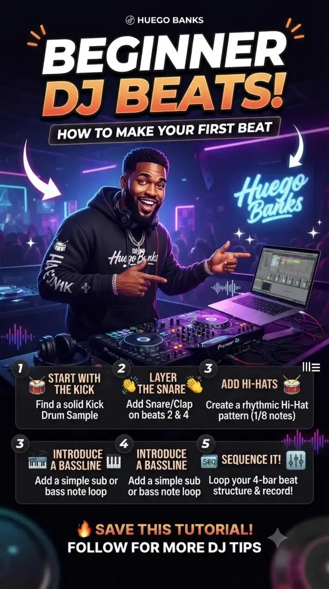 Understand your EQ, master your transitions, learn your music theory, and—most importantly—find your own unique style. Fame is fleeting, but technical skill and a deep understanding of the mechanics are what sustain a long-term career. Build the foundation first. The rest will follow. #DJLife #MusicProducer #DJTips #MusicIndustry #MasterYourCraft