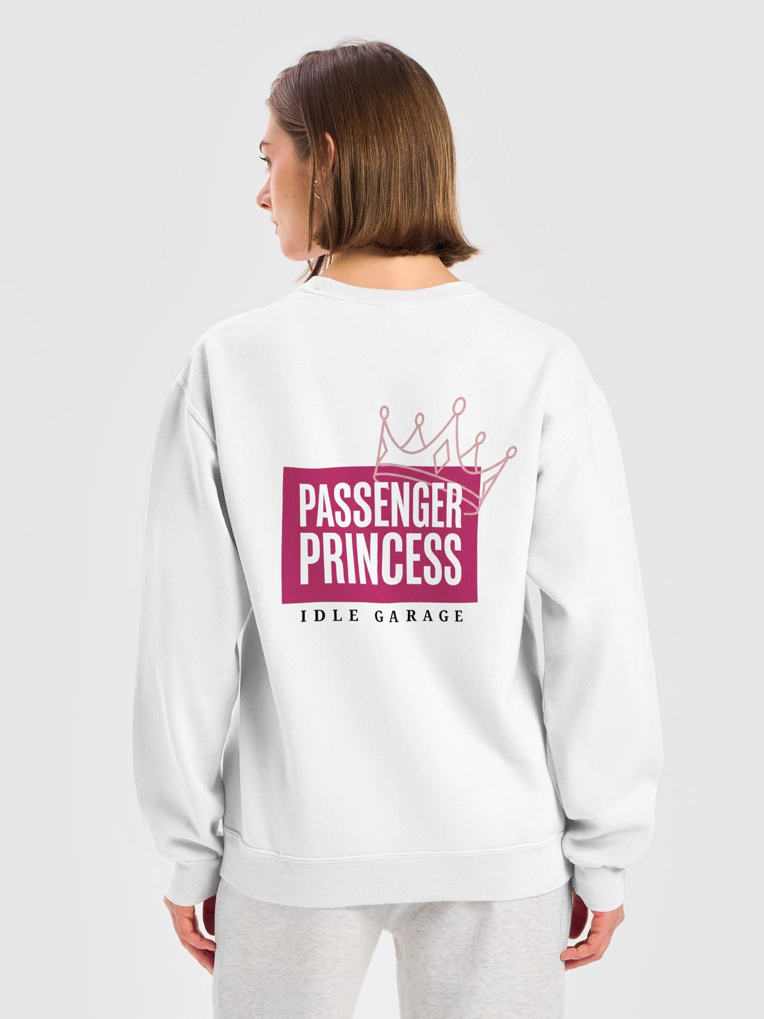 Idle Garage Passenger Princess Sweatshirt product image (18)