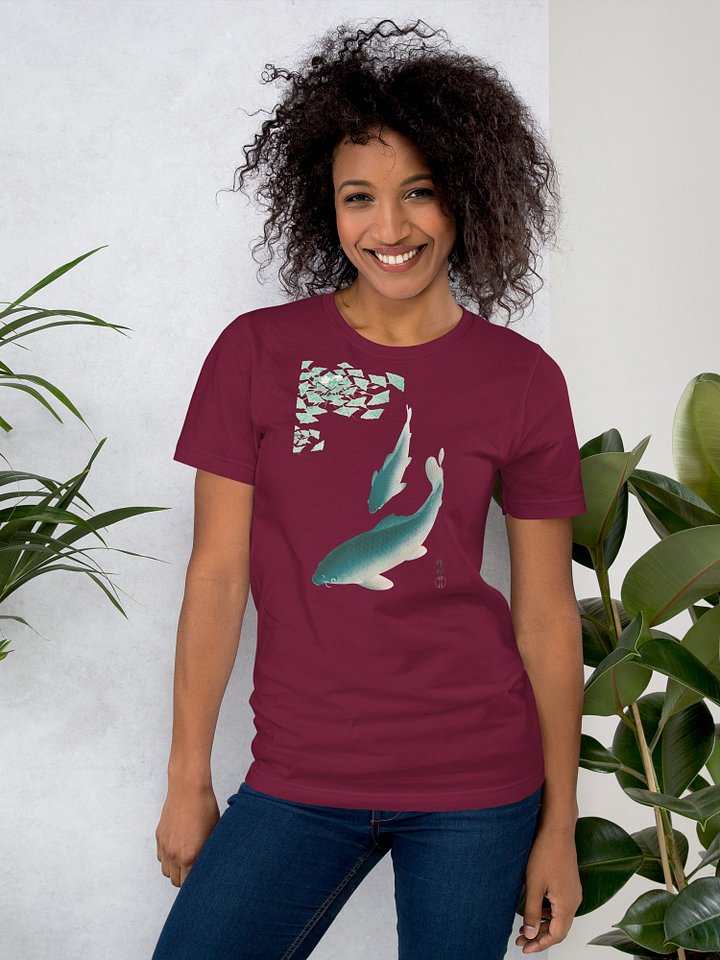 Carp or Koi Bella+Canvas Unisex Supersoft T-Shirt product image (101)