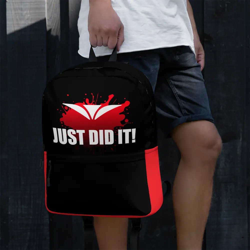 Just Did It! Red Burst Backpack product image (8)