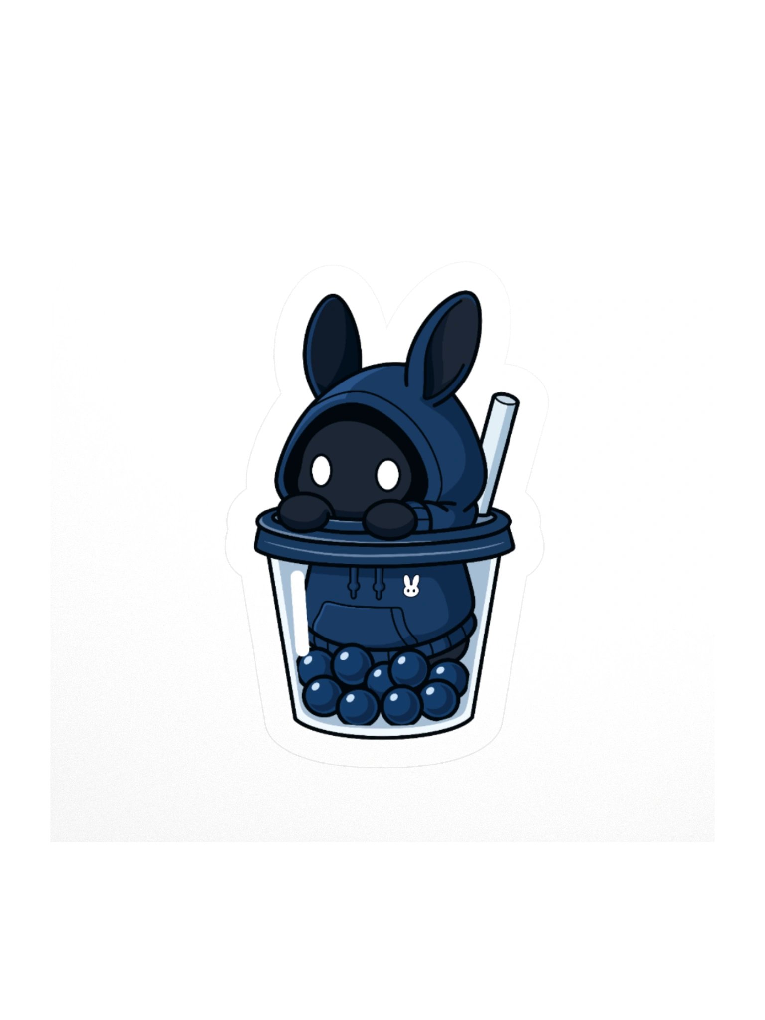 Poochoki Blueberry Boba Sticker product image (1)