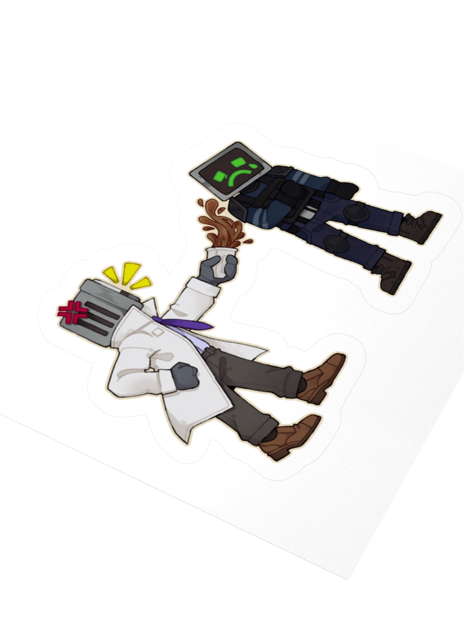 Scientist Apollo Coffee Sticker product image (9)