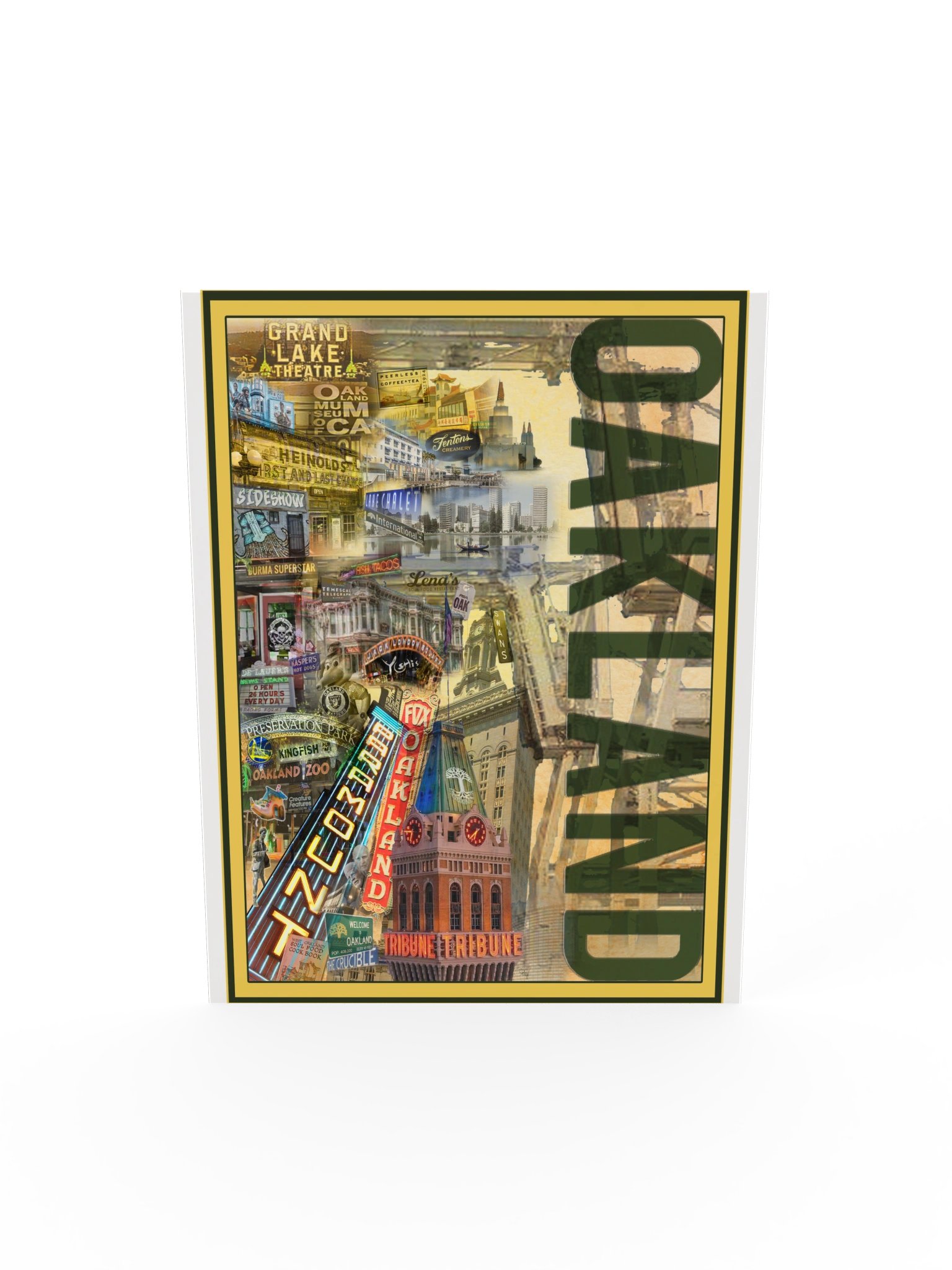 Oakland Collage Poster product image (37)