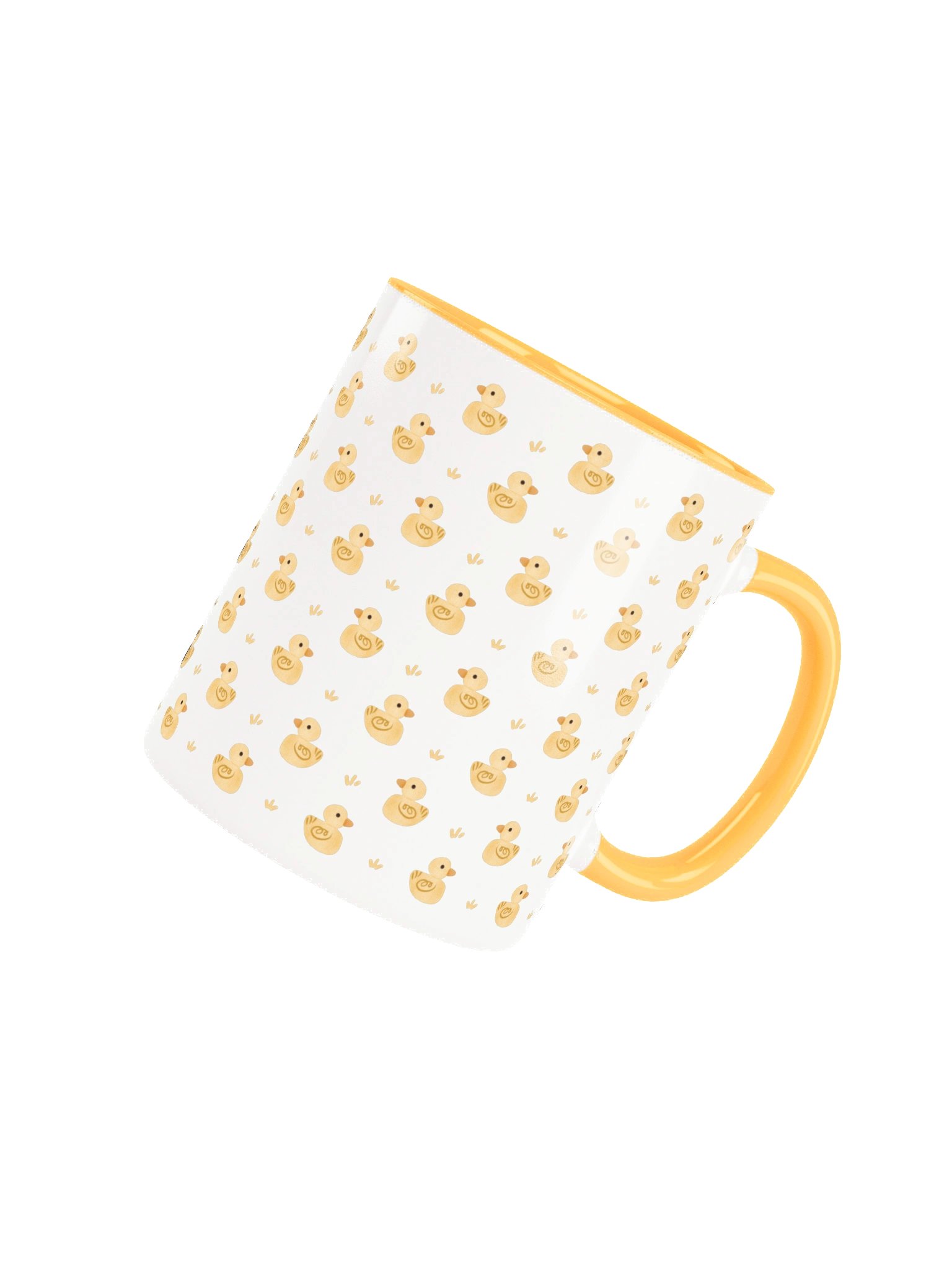 Little Ducky Yellow and White Mug product image (6)