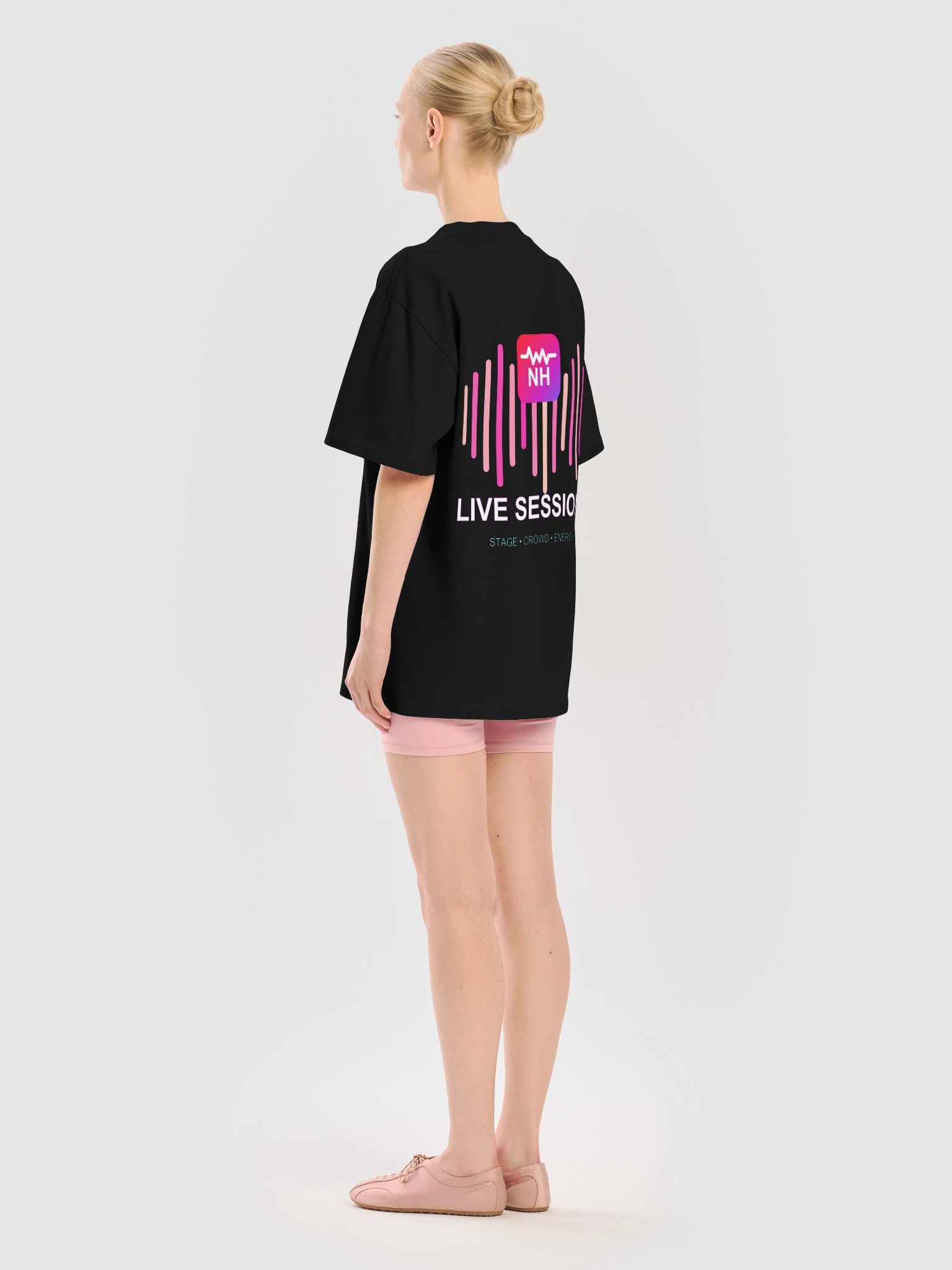 Next Hits Creator Live Front + Back Tee - AS Colour product image (12)