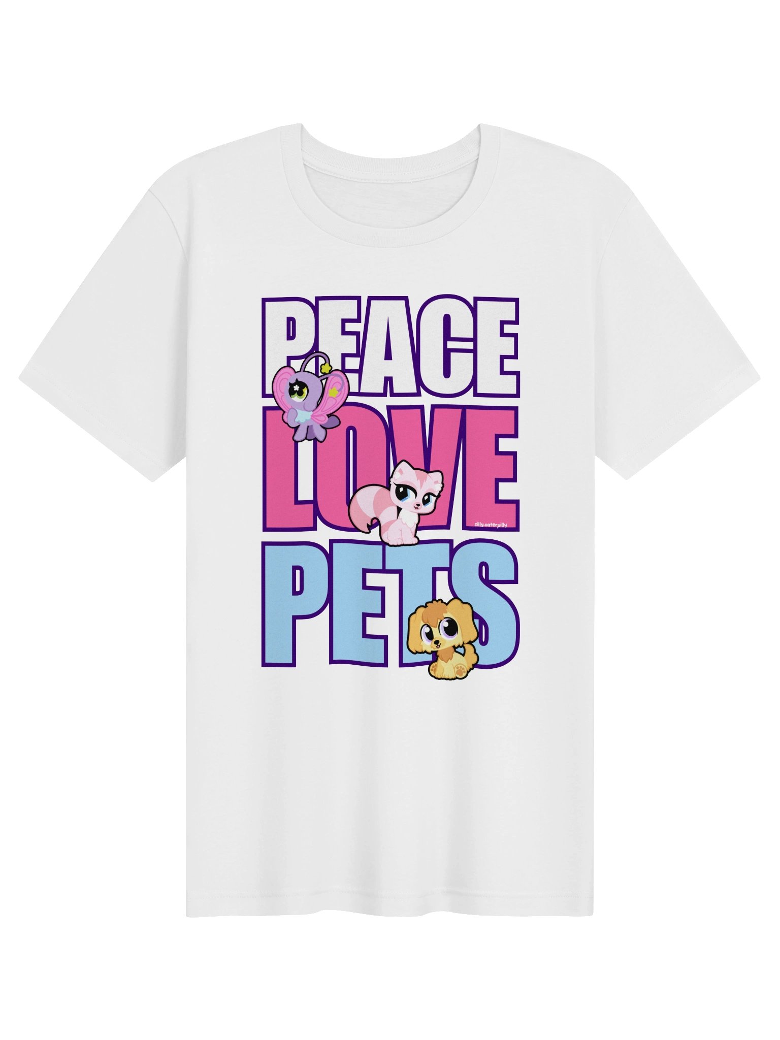 Peace Love Pets Tee (light) product image (21)