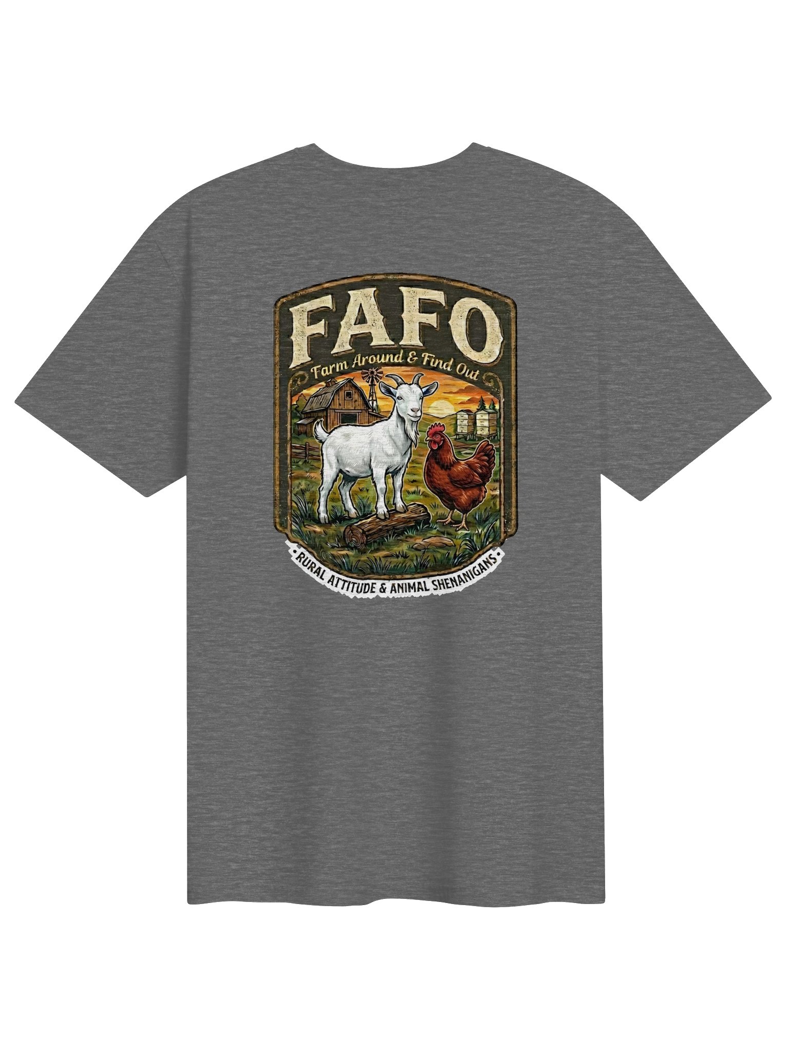 FAFO Logo Homestead Tee - light product image (2)