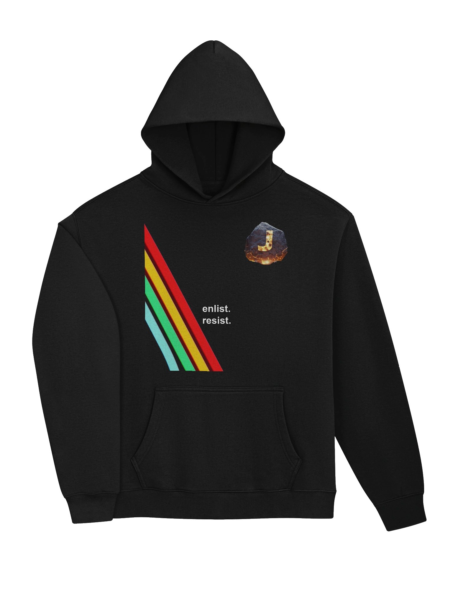 enlist. resist. sweatshirt. product image (3)