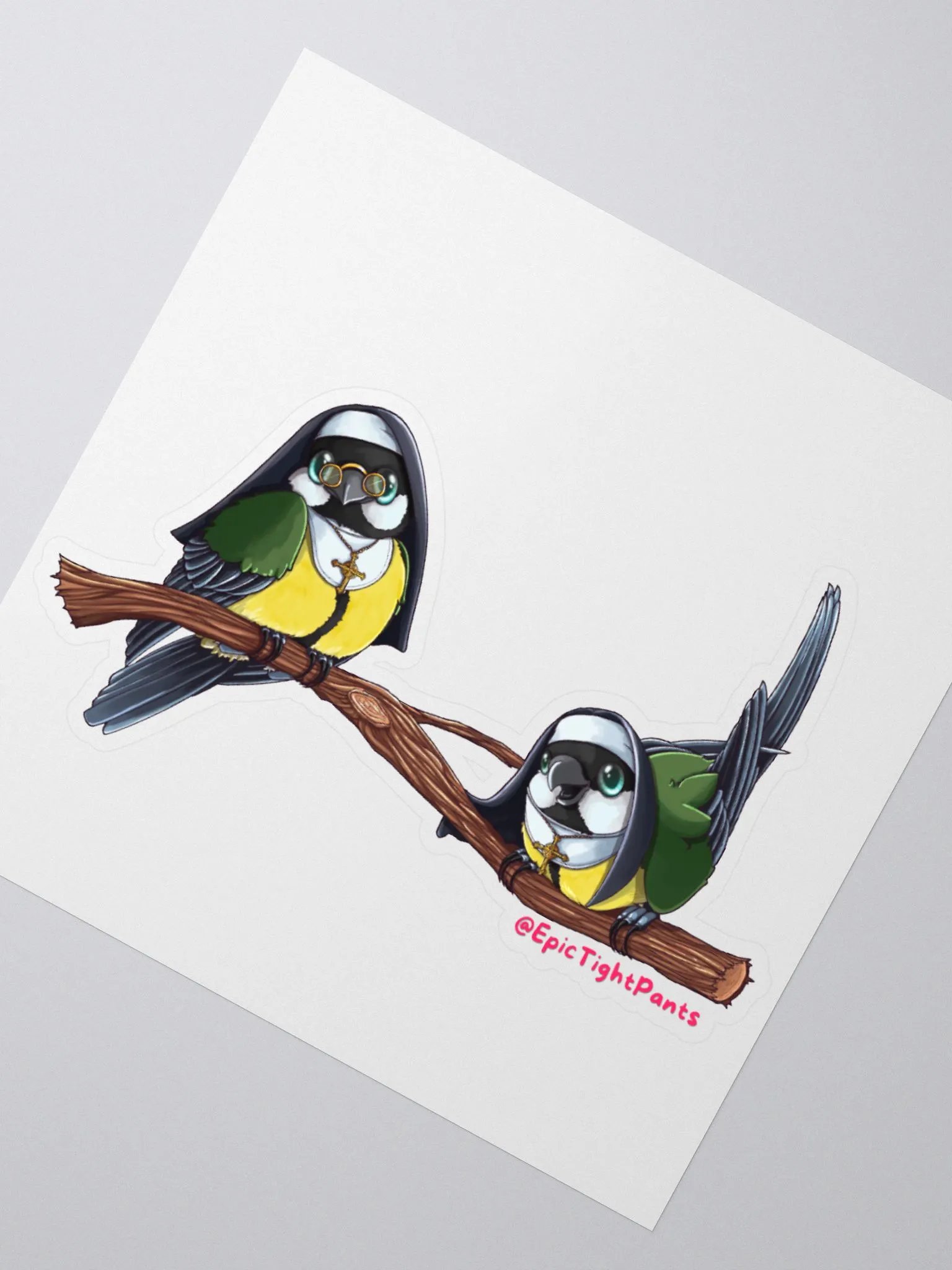 HOLY TITS ON A STICKER product image (2)