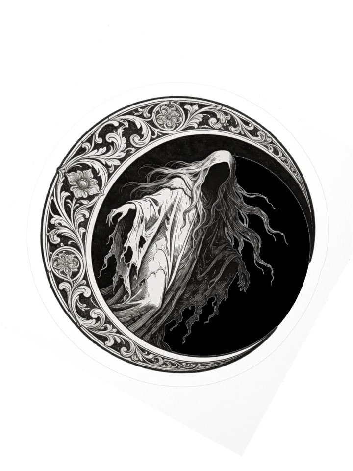 Banshee Moon Spirit Kiss Cut Stickers product image (4)