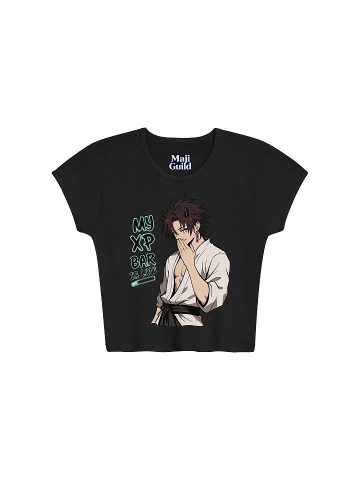 My XP Bar is Low Crop T-Shirt product image (4)