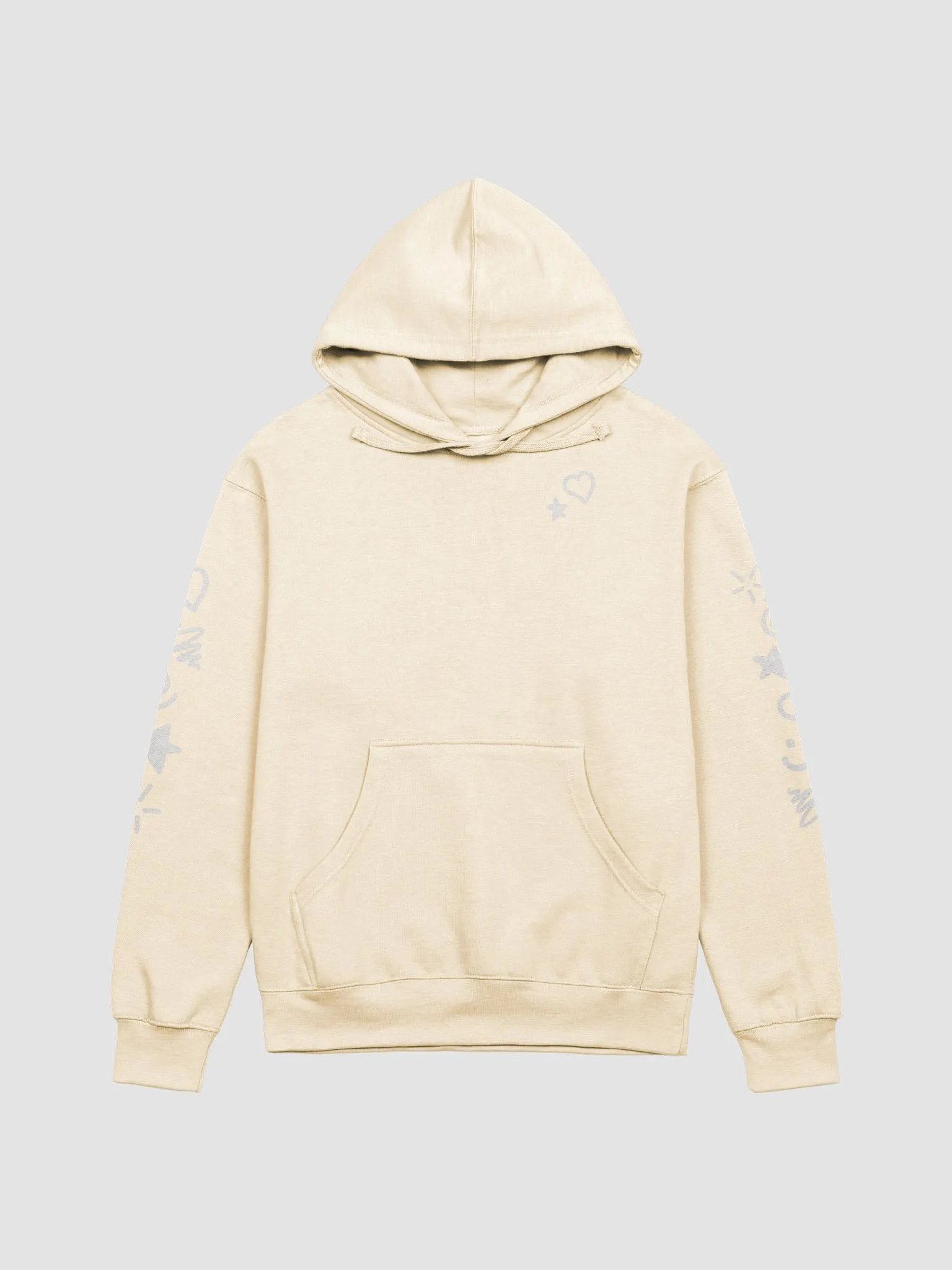 teacups Doodle Hoodie (Bone) product image (1)