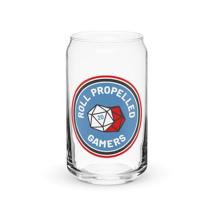 Roll Gamers Logo Glass Can product image (2)