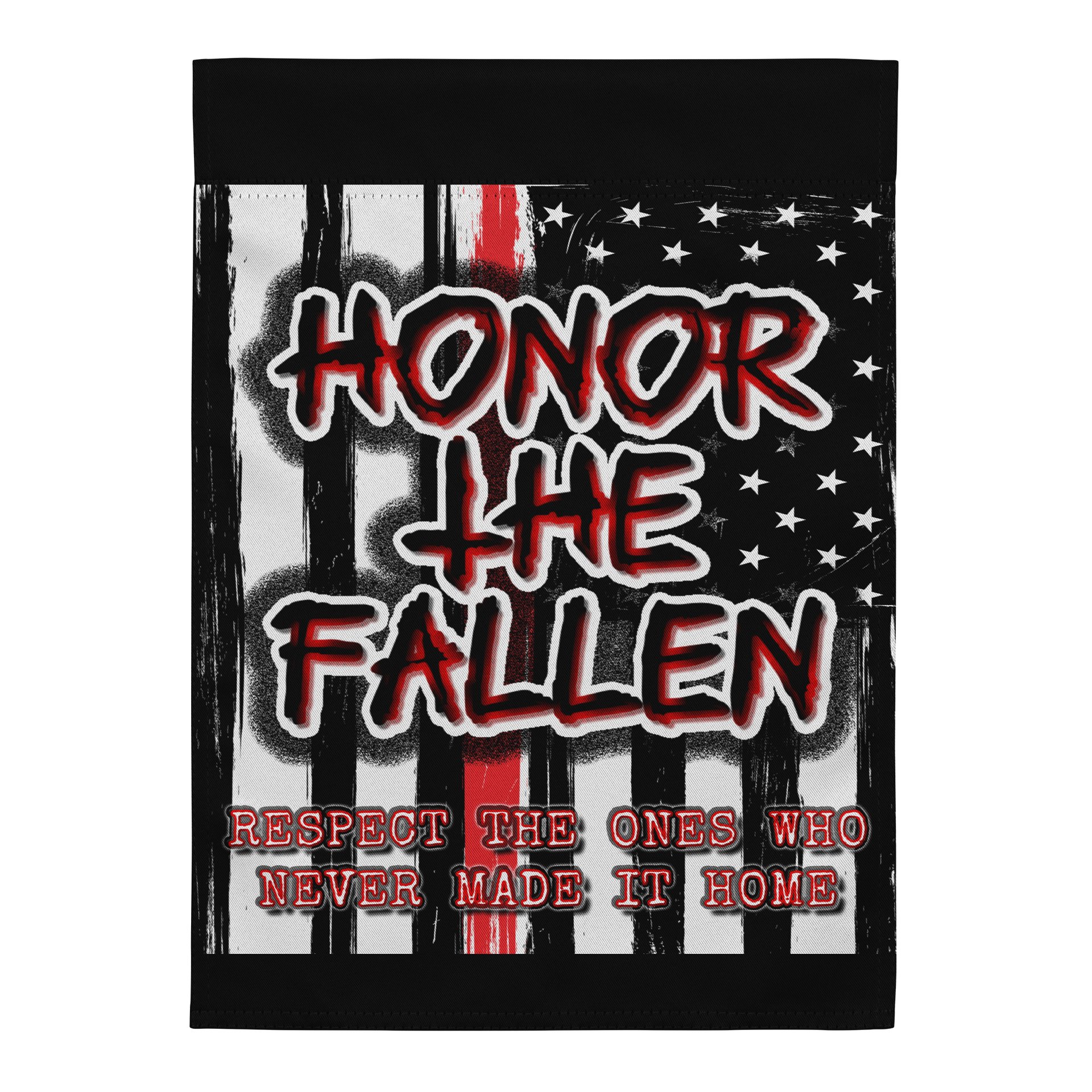 Honor The Fallen Memorial Garden Flag product image (1)