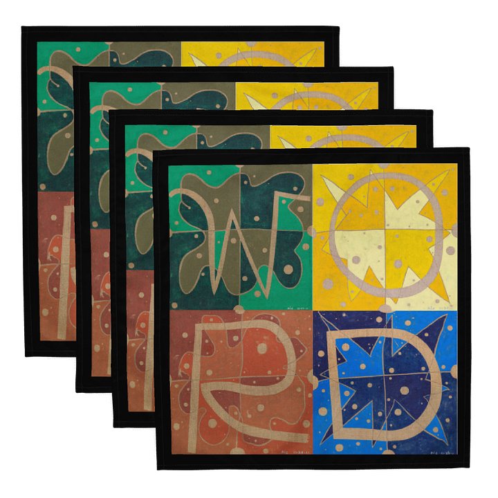 W+O+R+D Napkins product image (1)