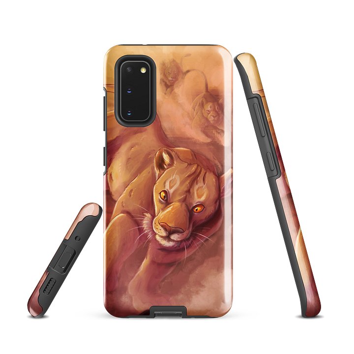 Lion Hunt Samsung Phone case product image (1)