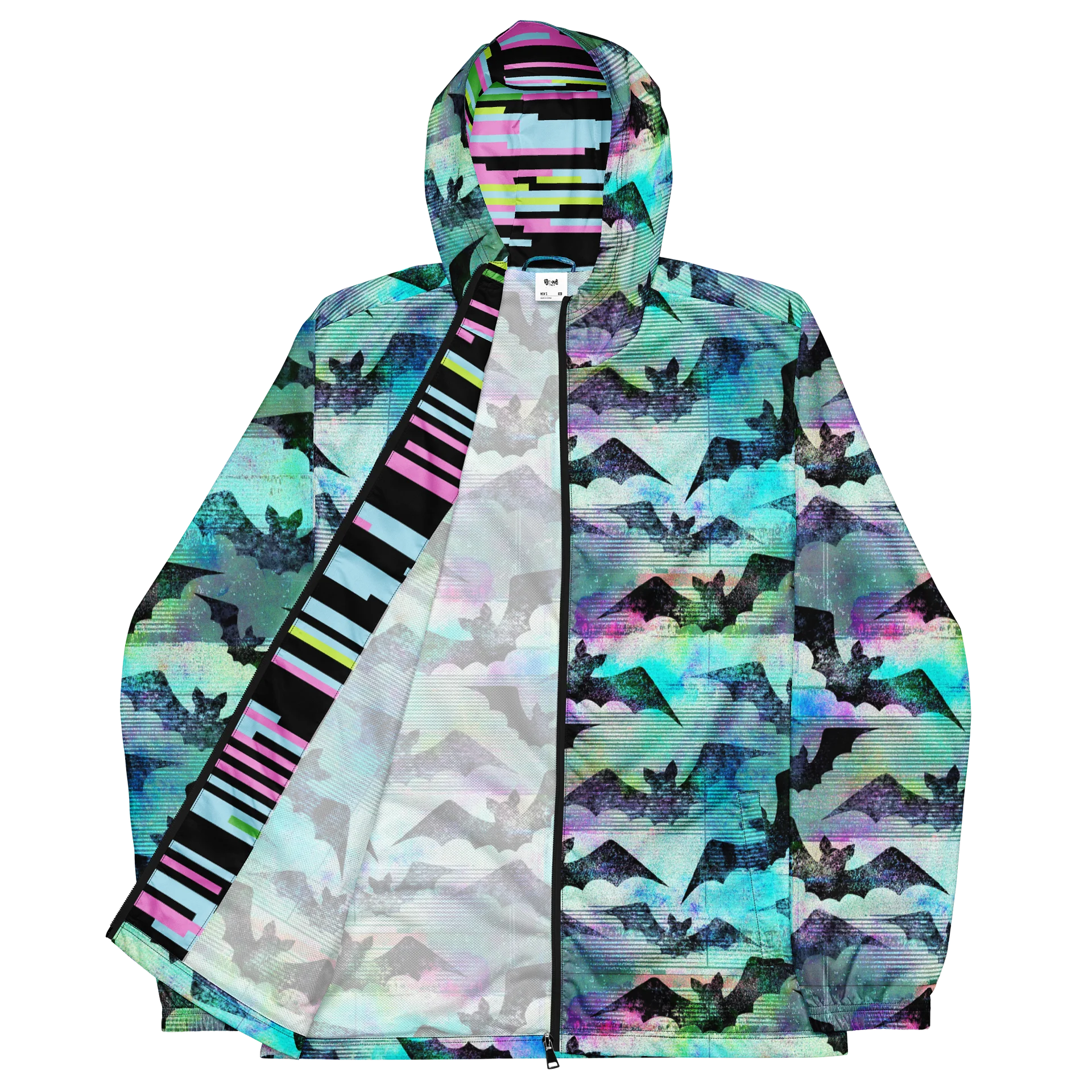Sea of Bats Windbreaker product image (2)