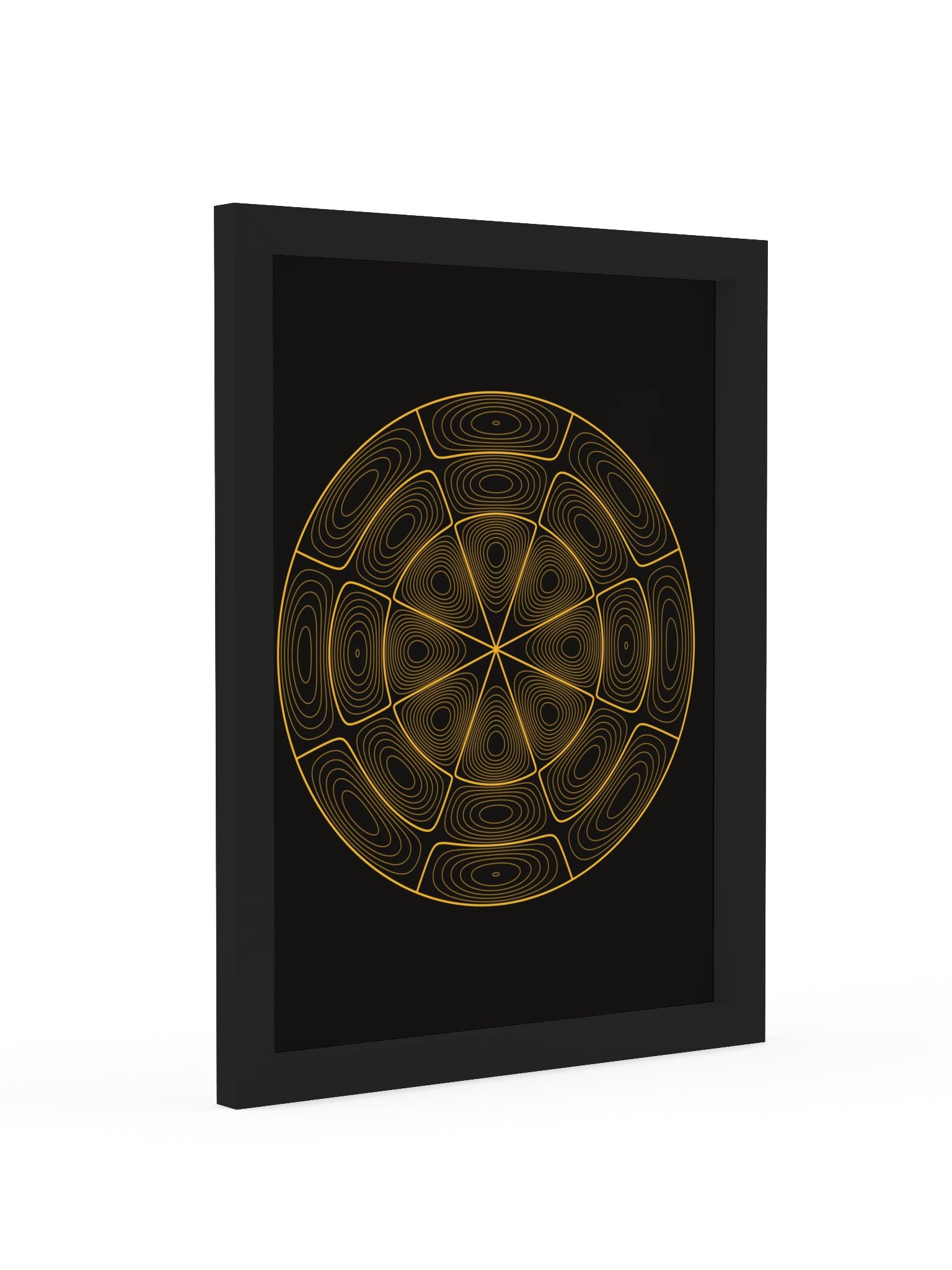 Crown · Lines Framed Poster product image (46)