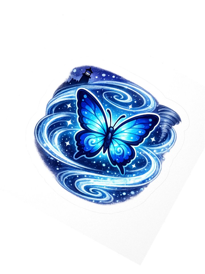 Blue Thought Sticker product image (2)