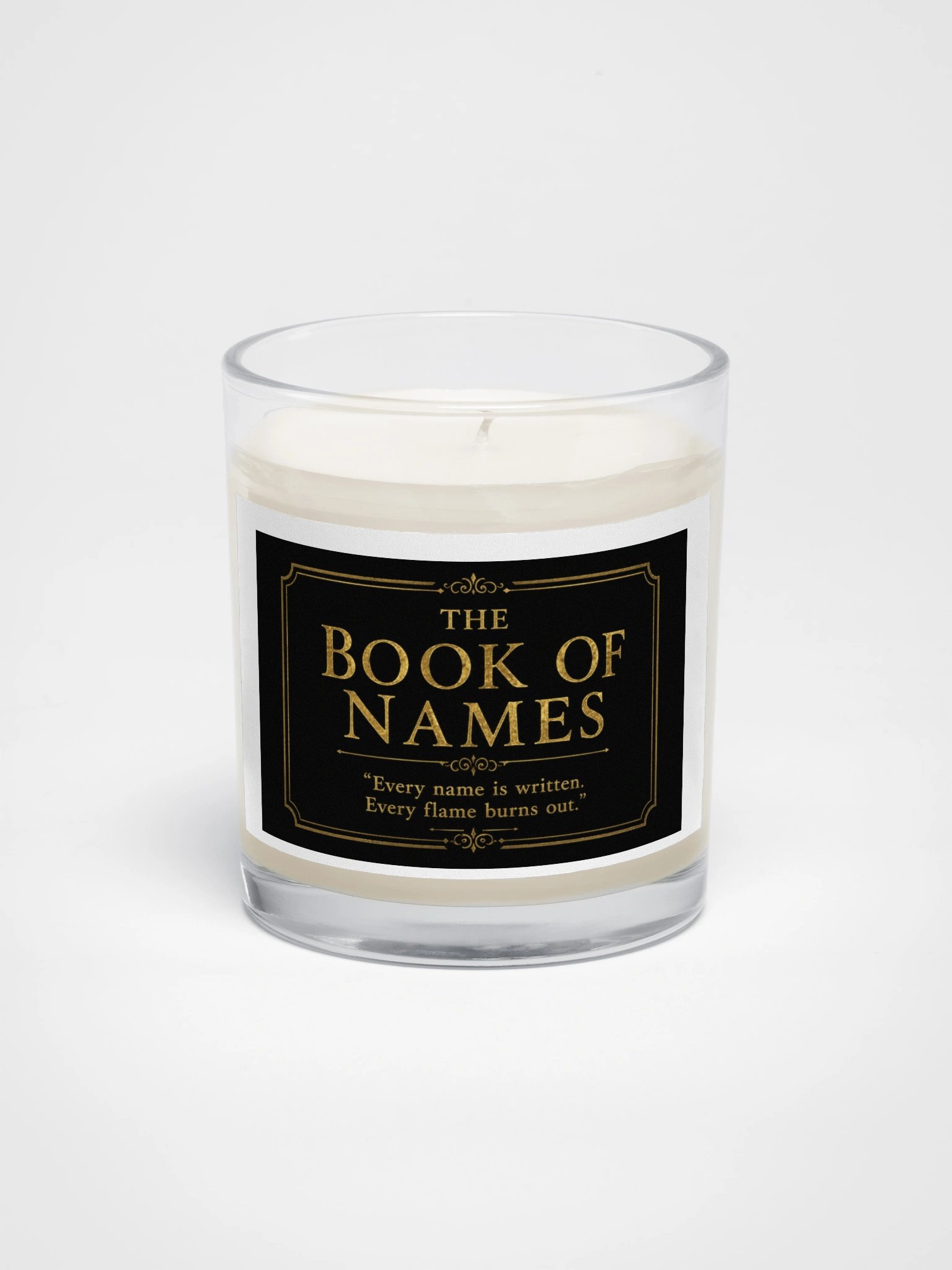 The Book of Names Candle – Collector's Edition product image (1)